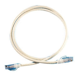 Patch Cord Clarity 10G Cat 6A 5 Pies Color Blanco 4 Pares 26 AWG PVC CM