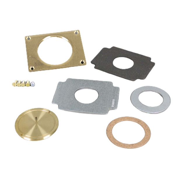 BRASS DATA PLT 2 1/4 PLUG