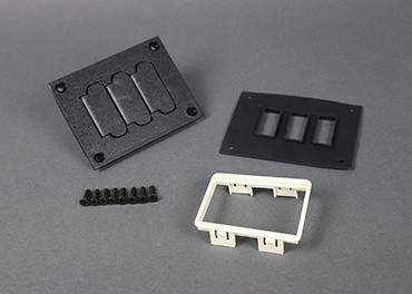 Cubierta Abatible No Metálica Tipo Flip Lid Color Negro