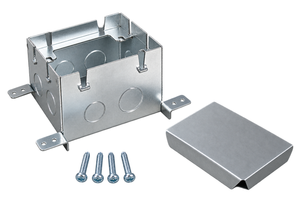 Caja Metálica Rectangular de 1 Gang para Instalación Eléctrica