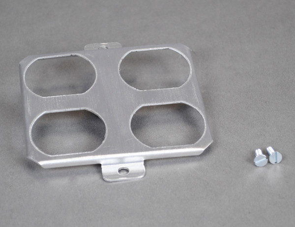 Placa de Montaje para 2 Tomacorrientes Dúplex Tipo 8 1 Gang