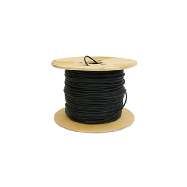 Fibra Optica Multimodo 12 Hilos Int/Ext Plenum Dieléctrica No Armada OM3 Tubo Apretado Negra