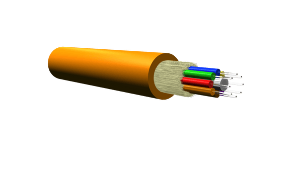 Cable De Fibra Óptica Interna LS0H Dieléctrica No Armada