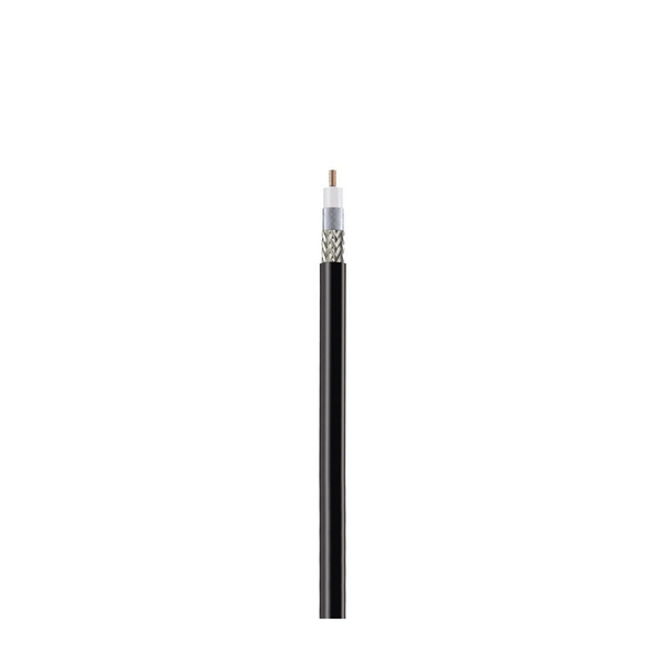 Cable Coaxial 26 AWG Malla al 92% de Cobre Color Gris Riser 305 Metros - 1000 Pies