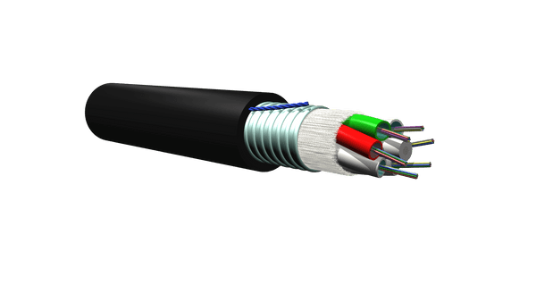 Cable De Fibra Optica Exterior Armada Tubo Holgado