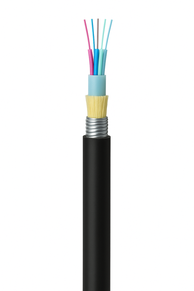 6 Strand,Outdoor,loose tube,gel,MMF,50/125,XGLO,OM4, ARMOR,MDPE
