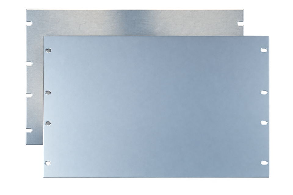 Panel De Rack ProLine Acero Dulce Gris Claro 3 U 133 x 483 x 2,5 Milímetros
