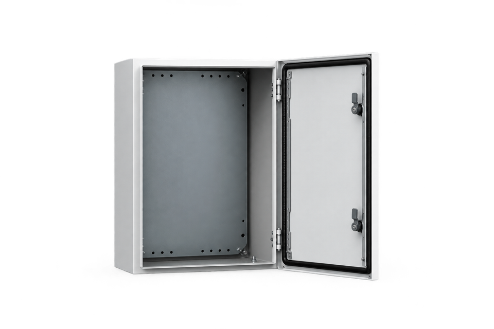 Gabinete De Pared MAS Una Puerta Acero Dulce Gris 1000 x 800 x 260 Milímetro