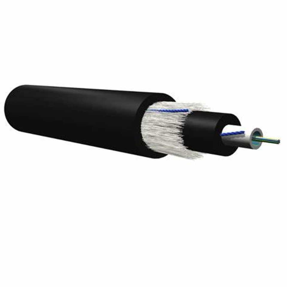 Fibra Óptica 6 Hilos DTDT LSZH Ext Dieléctrica Armado Fibra de Vidrio – TIA598
