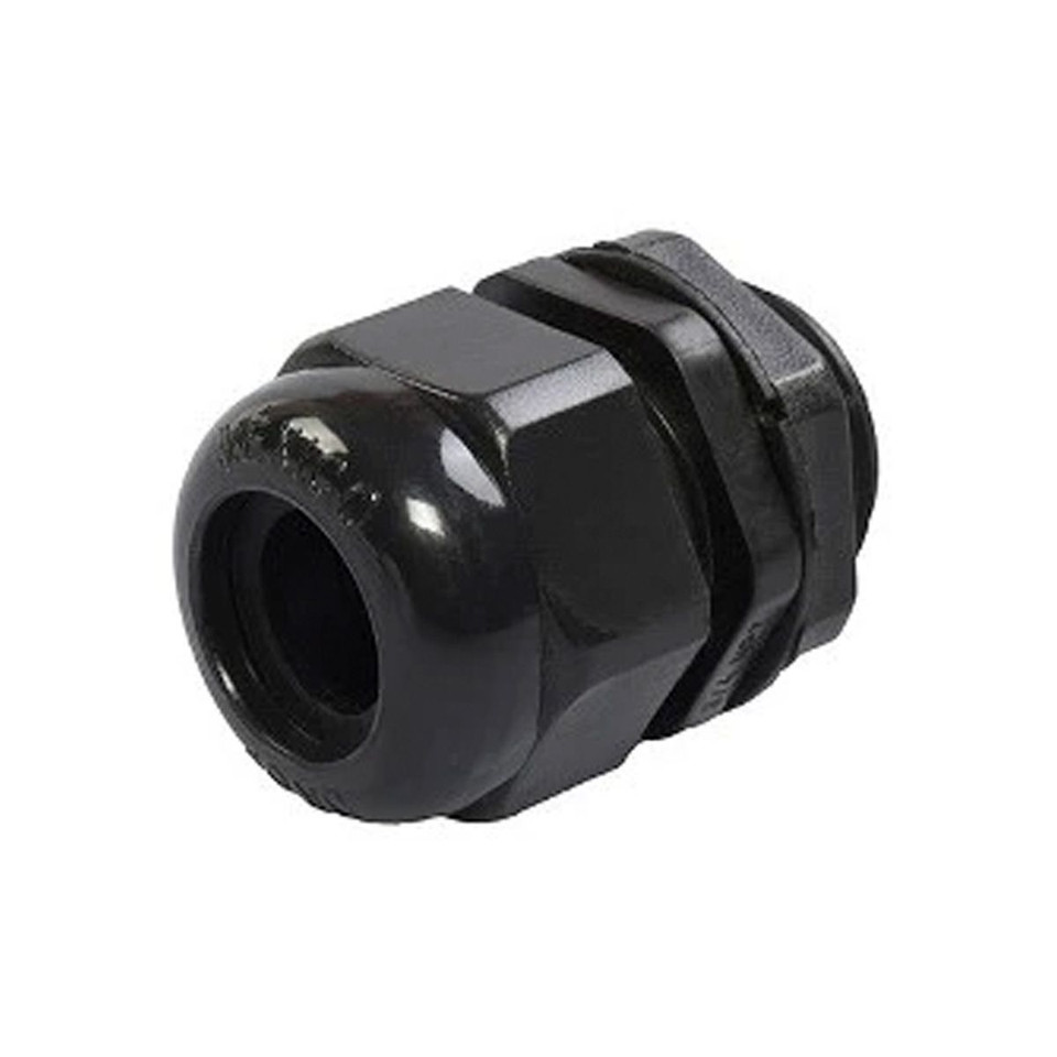 Conector Glandula c/ Contratuerca Platico de 13 mm