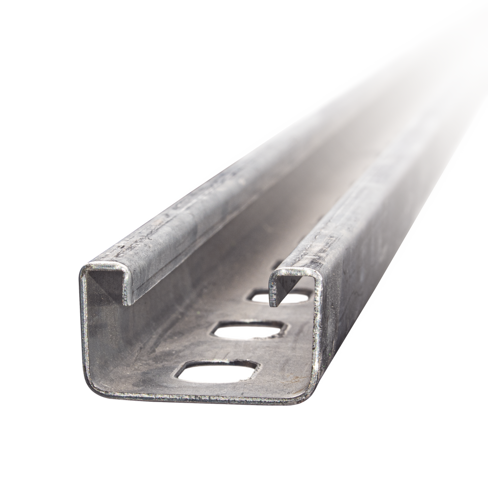 Unicanal PerforadoElectrozincado 4 X 2 Milímetros 3 Metros