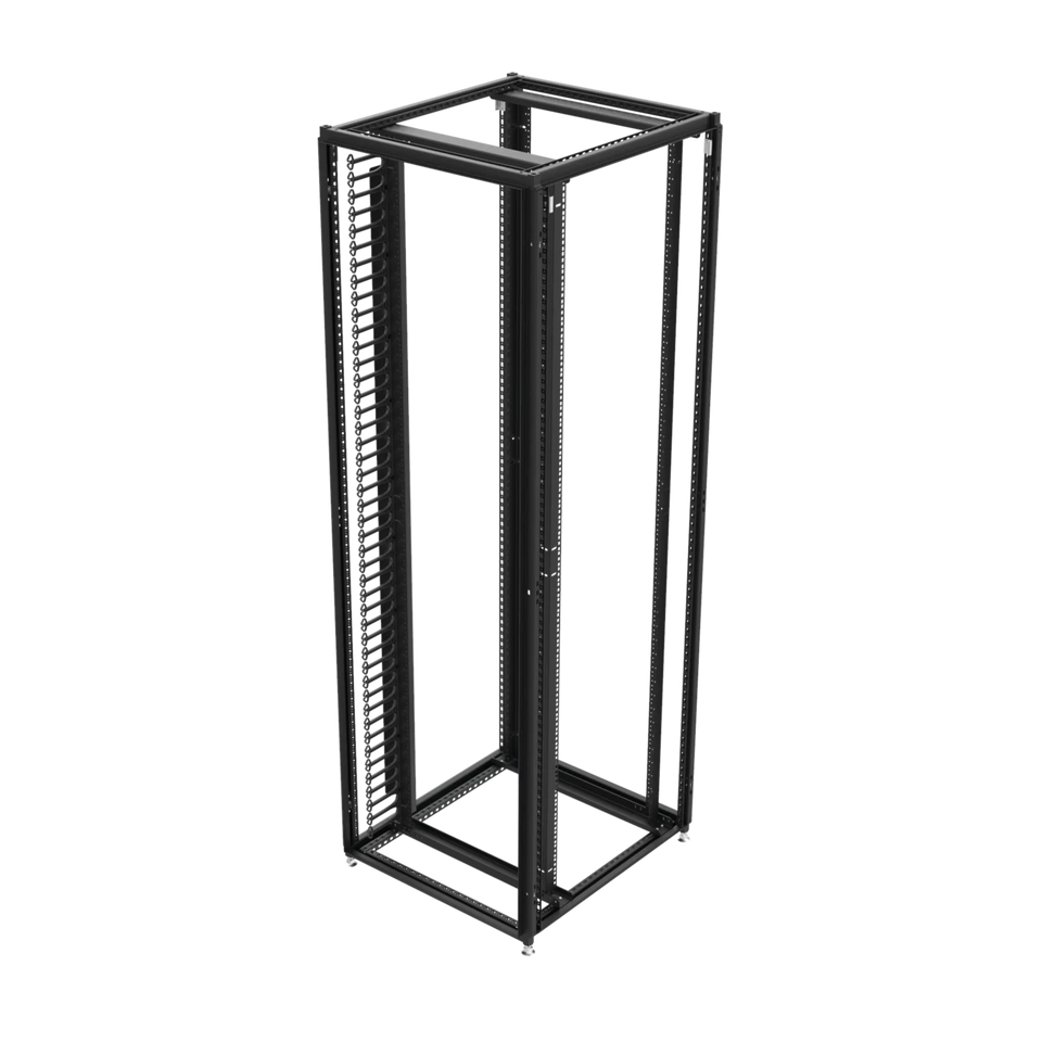 Organizador De Cables Vertical ProLine S1 Negro 2007 x 109 x 212 Milímetros
