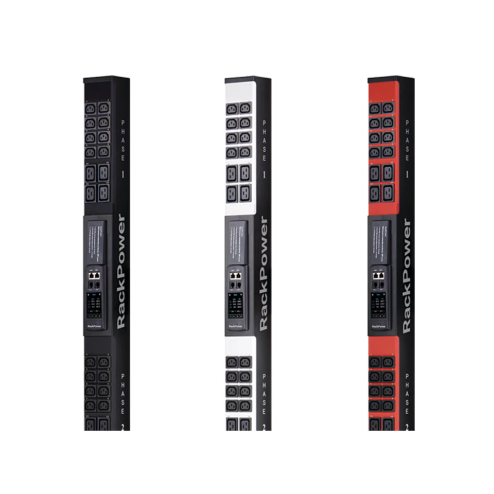 PDU Inteligente RackPower Horizontal 24 Receptáculos 110V 20A Negro 120 x 437.5 x 54 Milím