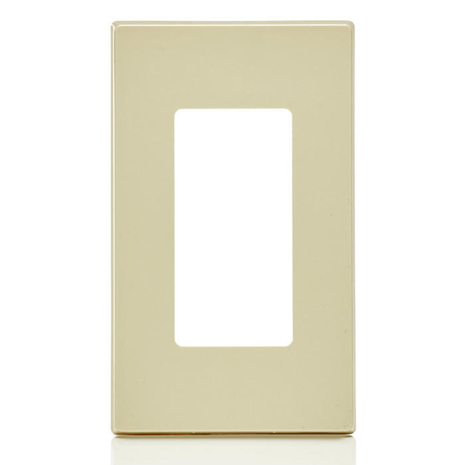 Placa 1 Unidad Decora Marfil