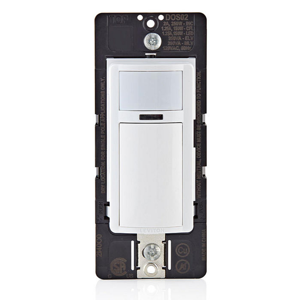 Detector De Presencia De Pared PIR 180° Unipolar 250Watts LED
