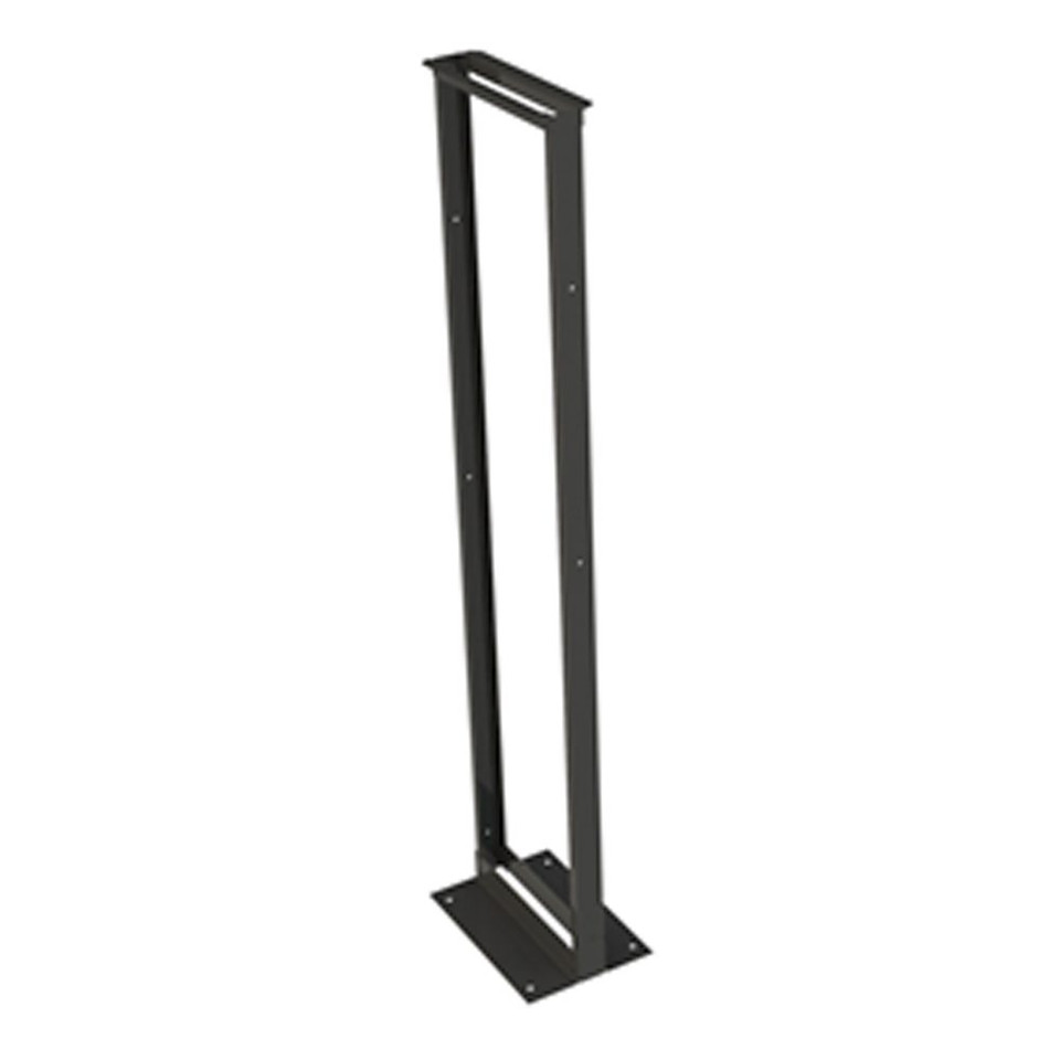 Rack Para Piso De Aluminio Ligero 45UR Por 19 Pulgadas De Ancho Con Perforado Simple Para Tornillo 12-24