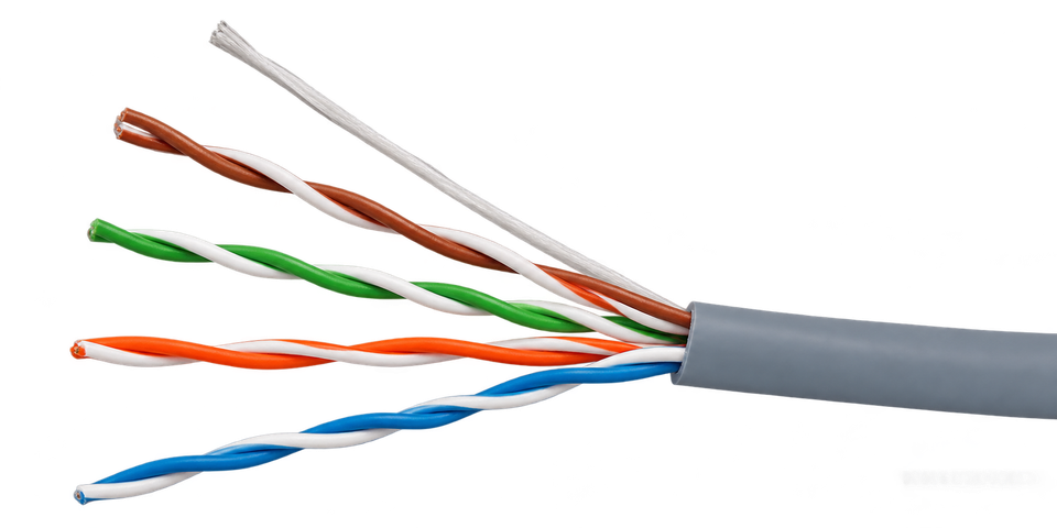 Cable de Red Siemon Cat 5e UTP, CMR, Azul, 305 m