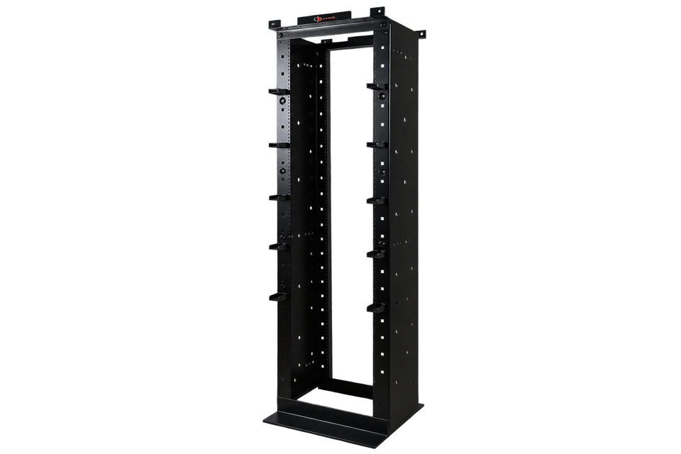 Rack RS System 7 Pies x 19 Pulgadas x 14.5 Pulgadas Aluminio Negro