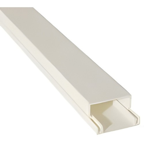 Canaleta PVC Blanca 2 Vías 100x55x250cm