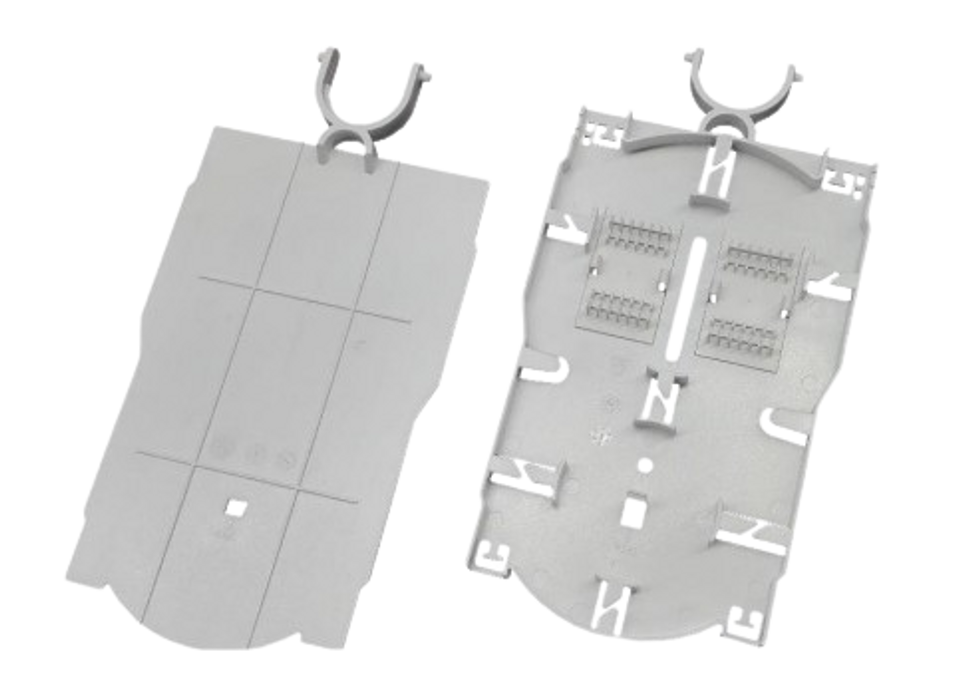 Charola de Empalme Fibrain para Cierres de Empalme con Capacidad de 24 Fusiones