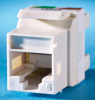 Kit de 25 Jack Keystone Categoría 6 T568A/B