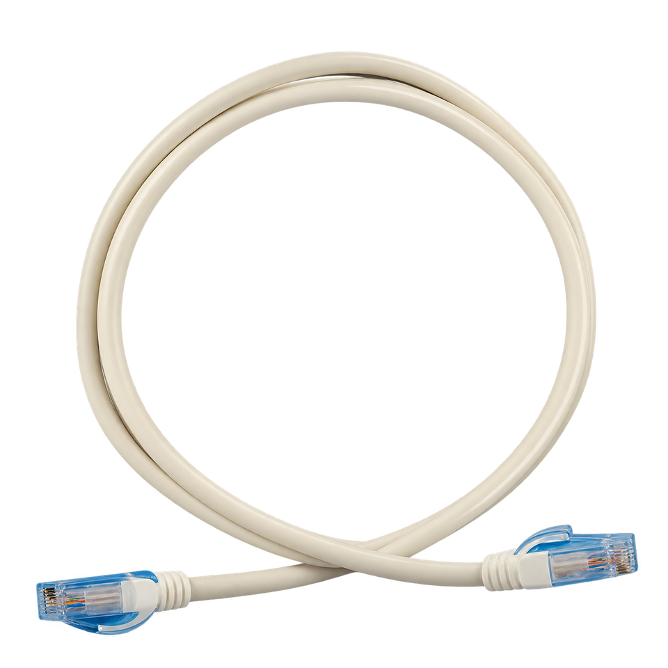 Cable de Red Patch Cord Ortronics Cat 6A, 1.52 m, Blanco
