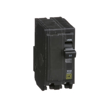 Interruptor Termomagnetico QO 2 Polos 50 Amps 240 Volts E AR 10 KACI-240VCA