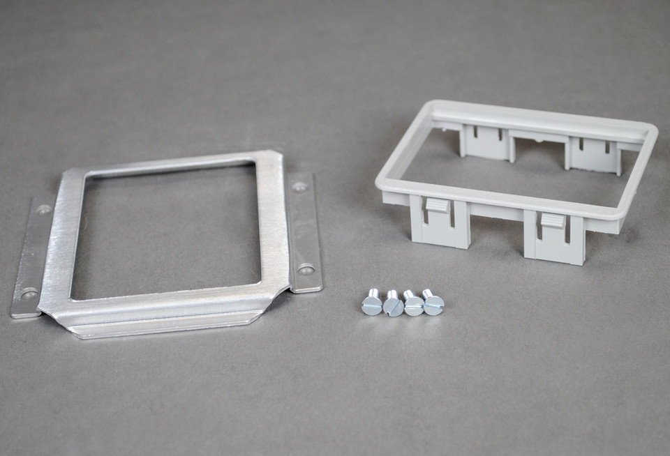 Placa de Montaje para Bisel Tipo CM-MAB 1 Gang