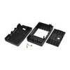 Black ABS Case for Raspberry Pi 3 B+/3 B/2 Supporting Camera Installation Black ABS Case for Raspberry Pi 3 B+/3 B/2 Supporting Camera Installation