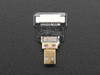 DIY HDMI Cable Parts - Straight Micro HDMI Plug Adapter DIY HDMI Cable Parts - Straight Micro HDMI Plug Adapter