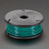 Solid-Core Wire Spool - 25ft - 22AWG - Green Solid-Core Wire Spool - 25ft - 22AWG - Green