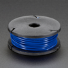 Solid-Core Wire Spool - 25ft - 22AWG - Blue Solid-Core Wire Spool - 25ft - 22AWG - Blue