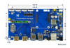 Raspberry Pi Compute Module 4 IO Board With PoE Feature, for all Variants of CM4