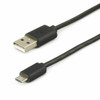 USB A-Male to USB Micro-B Cable - 3ft
