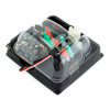 Assembled Kitronik Smart Greenhouse Kit for micro:bit showing clear dome, pump, and environmental sensors. Assembled Kitronik Smart Greenhouse Kit for micro:bit showing clear dome, pump, and environmental sensors.