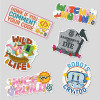 Raspberry Pi Sticker Pack #4 - 6 Pieces Raspberry Pi Sticker Pack #4 - 6 Pieces