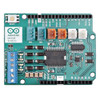 Arduino Motor Shield Rev3 A000079 top view with L298P dual full-bridge driver Arduino Motor Shield Rev3 A000079 top view with L298P dual full-bridge driver