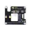 PCIe To M.2 Adapter HAT + for Raspberry Pi 5, NVMe M.2 SSD, High-speed