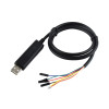 USB to TTL Serial Cable, FT232RNL chip, detachable jumper wire set, Raspberry Pi debugging USB to TTL Serial Cable, FT232RNL chip, detachable jumper wire set, Raspberry Pi debugging
