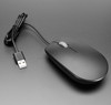 Raspberry Pi Mouse 2 Black with USB cable, minimalist design, SC1685