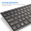Rii K22 Wireless Bluetooth/2.4G Slim Keyboard w/ Touchpad