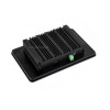 Waveshare RPI-HMI-7A-ACCE passive cooling case with finned heatsink design