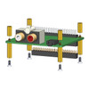 Install standoffs and screws as shown to attach to the Pi board
