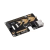 Waveshare PCIe To ETH And M.2 Adapter for Raspberry Pi 5, back isometric view