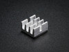 Aluminum SMT Heat Sinks 10 Pack - 0.25"x0.25" x 0.15" tall Aluminum SMT Heat Sinks 10 Pack - 0.25"x0.25" x 0.15" tall