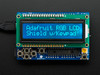 RGB LCD Shield Kit w/ 16x2 Character Display - Only 2 pins used! - NEGATIVE DISPLAY