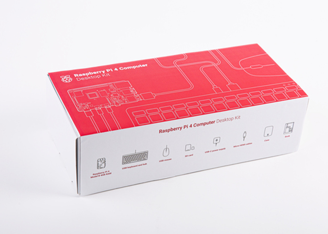 Raspberry Pi 4 Desktop Kit - 4GB - PiShop.ca