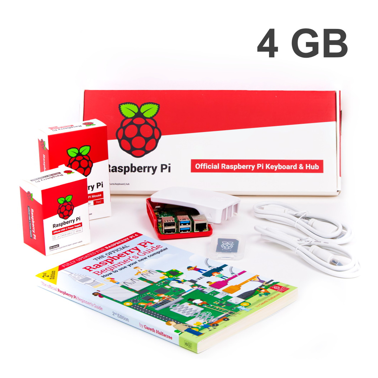 Raspberry Pi 4 Desktop Kit - 4GB - PiShop.ca