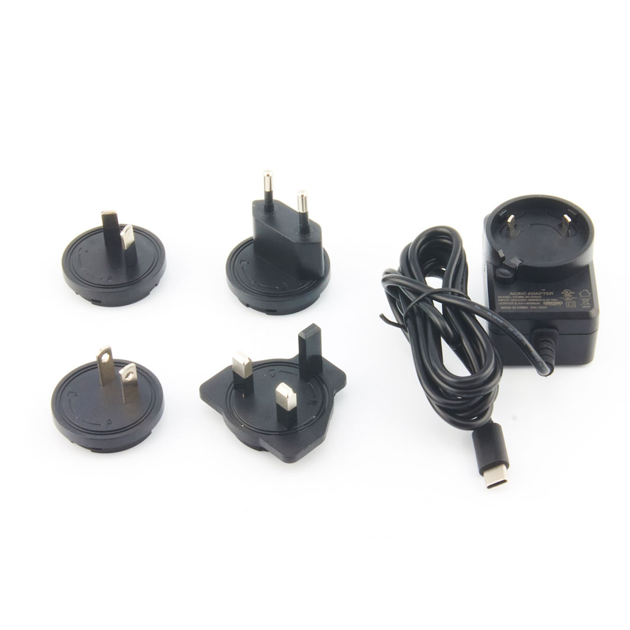 We - Chargeur secteur WE 1 Port USB-C : 5V/3A, 9V/2.22A, 12V/1.67A, 20W,  Power Delivery, format mini, coloris noir. - Câble antenne - Rue du Commerce