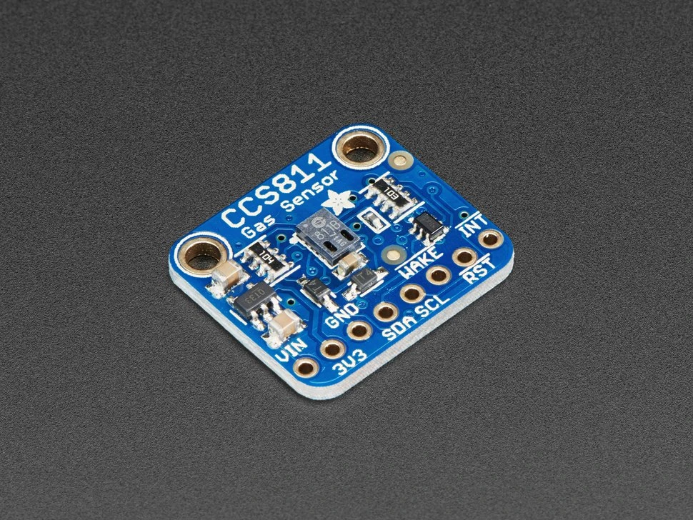 CQT CQ 4+ ×2 CQC+×2 Adafruit CCS811 Air Quality Sensor Breakout - VOC and eCO2 - PiShop.ca